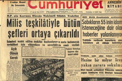 Cumhuriyet Gazetesi 14 Eylül 1960 - Beşiktaş Kendine Güveniyor Puppo Emin Değil GZ110081 - 1