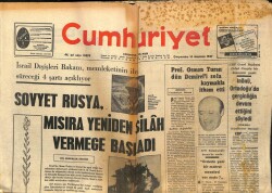Cumhuriyet Gazetesi 14 Haziran 1967 - Kudüste Ölüm Kol Geziyor GZ103433 - 2