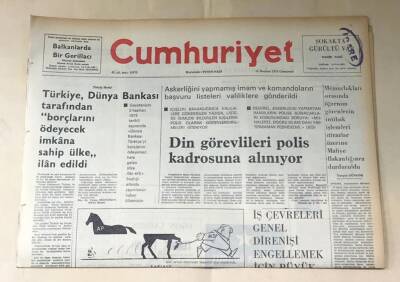 Cumhuriyet Gazetesi 14 Haziran 1975 GZ540 - 2