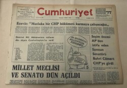 Cumhuriyet Gazetesi 14 Haziran 1977 GZ1299 - 2