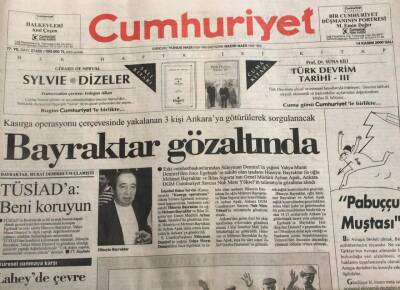 Cumhuriyet Gazetesi 14 Kasım 2000-Giresun Evleri Korunacak GZ45140 - 2