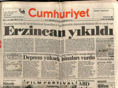 Cumhuriyet Gazetesi 14 Mart 1992 - Ortodokslar Katoliklere Karşı Taarruza Geçti GZ74704 - 1