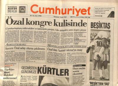 Cumhuriyet Gazetesi 14 Mayıs 1991 - Yunanlı Sanatçı Dimitri Alithinosun Sergisi Galeri BMde GZ91530 - 1