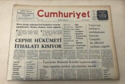 Cumhuriyet Gazetesi 14 Nisan 1976 GZ1060 - 2