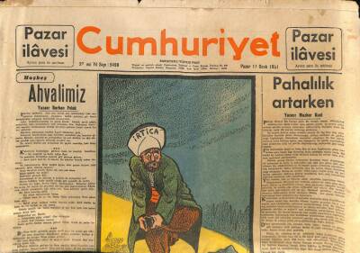 Cumhuriyet Gazetesi - 14 Ocak 1951 - İrtica GZ110248 - 1