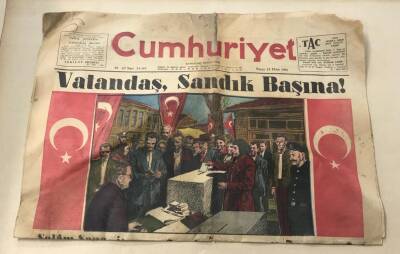 Cumhuriyet Gazetesi 15 Ekim 1961 GZ885 - 1