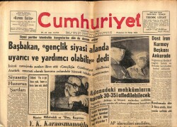 Cumhuriyet Gazetesi 15 Ekim 1962 - İstanbula Ancak 300 Bin Kişiye Sebze Ve Meyva Geliyor GZ69621 - 1
