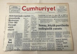 Cumhuriyet Gazetesi 15 Ekim 1975 GZ1657 - 2