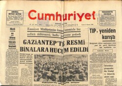 Cumhuriyet Gazetesi 15 Kasım 1968 - Mark Ve Altına Hücum Başladı GZ69594 - 2