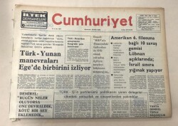 Cumhuriyet Gazetesi 15 Nisan 1976 GZ1061 - 1