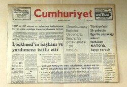 Cumhuriyet Gazetesi 15 Şubat 1976 GZ480 - 1