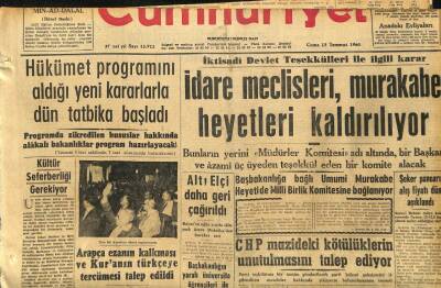 Cumhuriyet Gazetesi 15 Temmuz 1960 - Cemil Keleşoğlu İntihar Etti GZ110039 - 1