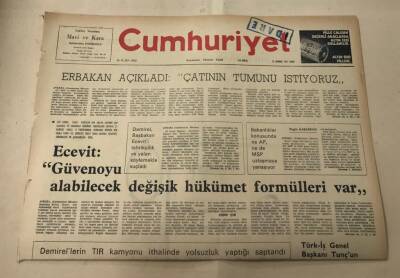 Cumhuriyet Gazetesi 15 Temmuz 1977 GZ1330 - 1