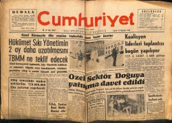 Cumhuriyet Gazetesi 16 Ağustos 1963 - Greko - Romende Balkan Şampiyonu Olduk GZ103219 - 2