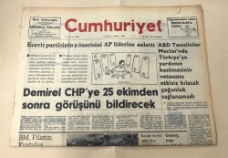 Cumhuriyet Gazetesi 16 Ekim 1974 GZ1540 - 2