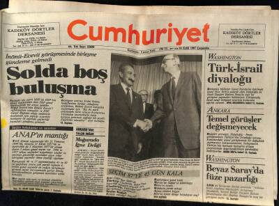 Cumhuriyet Gazetesi 16 Eylül 1987 - Oral Oteline 200 Bin Lira Ceza GZ62237 - 1