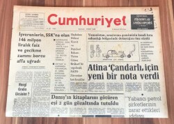 Cumhuriyet Gazetesi 16 Haziran 1974 GZ216 - 2