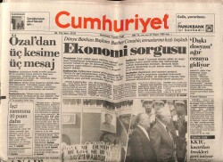 Cumhuriyet Gazetesi 16 Mayıs 1989 - Çinde Gorbaçov Fırtınası GZ61204 - 2