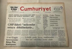 Cumhuriyet Gazetesi 16 Nisan 1975 GZ1600 - 2