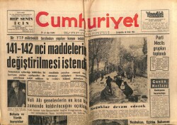 Cumhuriyet Gazetesi 16 Ocak 1963 - De Gaulle Polaris Füze Teklifini Reddetti GZ103247 - 1