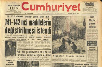 Cumhuriyet Gazetesi 16 Ocak 1963 - De Gaulle Polaris Füzeleri İle İlgili Amerikan Teklifini Reddetti GZ120606 - 1