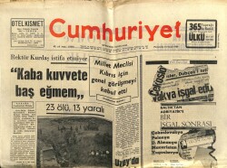 Cumhuriyet Gazetesi 16 Ocak 1969 - Rektör Kurdaş İstifa Etmiyor GZ103056 - 2