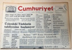 Cumhuriyet Gazetesi 16 Ocak 1975 GZ181 - 1