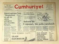 Cumhuriyet Gazetesi 16 Ocak 1976 GZ510 - 1