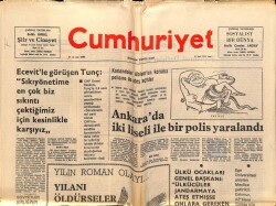 Cumhuriyet Gazetesi 16 Ocak 1976 - Komandolar Ablumun Koruma Polisine de Ateş Açtılar GZ70102 - 2