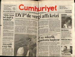 Cumhuriyet Gazetesi 16 Şubat 1992 - İstanbul Boğazında Kılavuz Kargaşası GZ62299 - 1