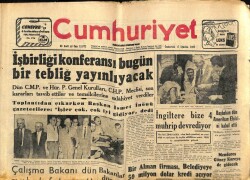 Cumhuriyet Gazetesi 17 Ağustos 1957 - Şam Radyosu Amerikaya Ateş Püskürüyor GZ100025 - 2