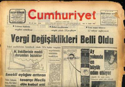 Cumhuriyet Gazetesi 17 Aralık 1968 - Petrol Ofisi Genel Müdürü İstifa Etti GZ85824 - 1