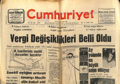 Cumhuriyet Gazetesi - 17 Aralık 1968 - Vergi Değişiklikleri Belli Oldu GZ99507 - 1