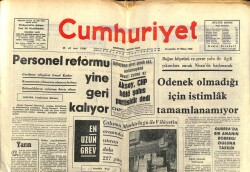 Cumhuriyet Gazetesi 17 Ekim 1968 - İlhan Selçuk Başbakana Hakaretten Mahkum Oldu GZ62403 - 2