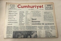 Cumhuriyet Gazetesi 17 Kasım 1976 GZ1092 - 2