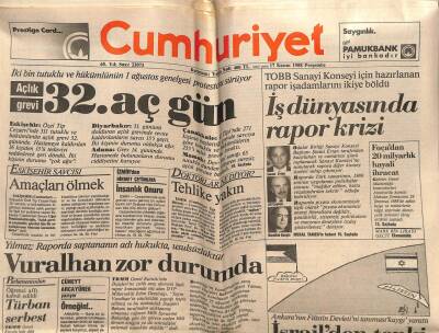 Cumhuriyet Gazetesi 17 Kasım 1988 - Doğum Günü Hediyesi GZ56973 - 1
