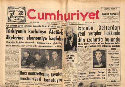 Cumhuriyet Gazetesi 17 Mart 1963- Prenses Süreyya Film Çevirirse Prensesliğini Ve Şahın Verdiği Maaşı Kaybedecek GZ84490 - 1