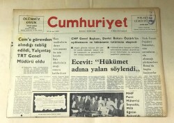 Cumhuriyet Gazetesi 17 Mayıs 1975 GZ568 - 2
