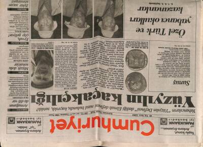 Cumhuriyet Gazetesi 17 Temmuz 1988 - Yüzyılın Kaçakçılığı GZ61291 - 1