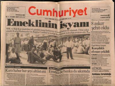 Cumhuriyet Gazetesi 18 Ağustos 1992 - İbrahim Tatlısesin Sosyetik Kahır Gecesi GZ72215 - 2