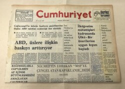 Cumhuriyet Gazetesi 18 Ekim 1975 GZ1660 - 2