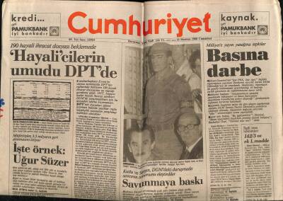 Cumhuriyet Gazetesi 18 Haziran 1988 - Doğum Günü Hediyesi GZ56931 - 1