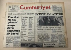 Cumhuriyet Gazetesi 18 Kasım 1974 GZ1395 - 2