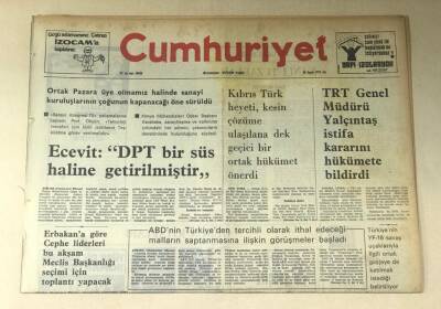 Cumhuriyet Gazetesi 18 Kasım 1975 GZ747 - 1