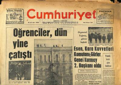 Cumhuriyet Gazetesi 18 Mart 1969 - Sovyet Rusya , Moğolistanı Füzelerle Güçlendirdi GZ86554 - 1
