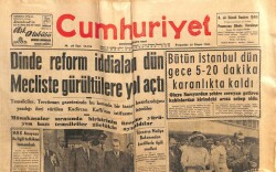 Cumhuriyet Gazetesi 18 Mayıs 1961 - Dinde Reform İddiaları Mecliste Gürültülere Yol Açtı GZ103128 - 2