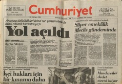 Cumhuriyet Gazetesi 18 Mayıs 1987 - Menderesler Devlet Töreni İstiyor GZ62201 - 1