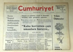 Cumhuriyet Gazetesi 18 Ocak 1976 GZ508 - 2