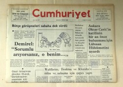 Cumhuriyet Gazetesi 18 Şubat 1976 GZ477 - 2