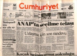Cumhuriyet Gazetesi 19 Ağustos 1991 - Almanyada 3450 PKKlı Yaşıyor GZ72226 - 1
